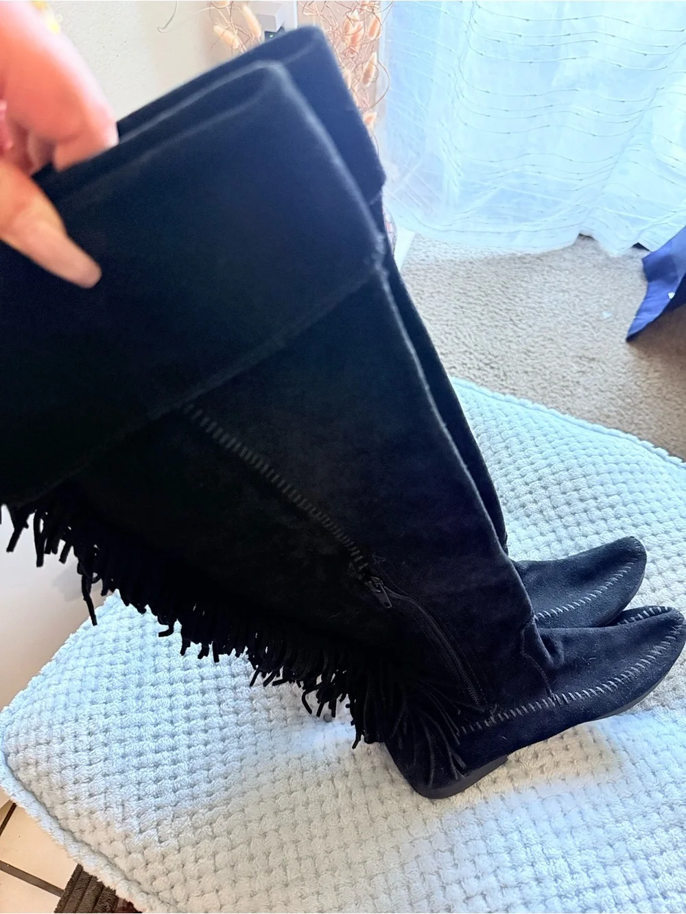 Minnetonka soft suede
